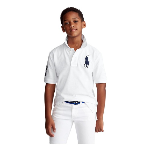 폴로 랄프로렌 Polo Ralph Lauren Kids Big Pony Cotton Mesh Polo Shirt (Big Kids)