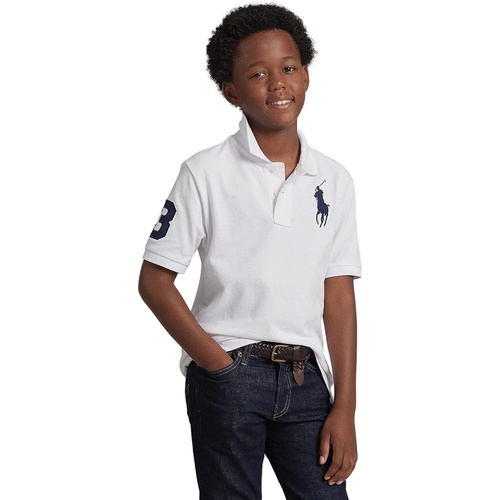 폴로 랄프로렌 Polo Ralph Lauren Kids Big Pony Cotton Mesh Polo Shirt (Big Kids)