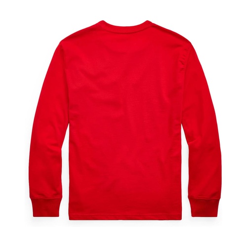 폴로 랄프로렌 Polo Ralph Lauren Kids Cotton Jersey Long Sleeve Tee (Big Kids)