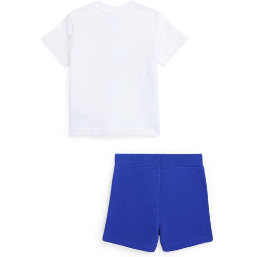 폴로 랄프로렌 Polo Ralph Lauren Kids Big Pony Jersey Tee & Fleece Shorts Set (Infant)