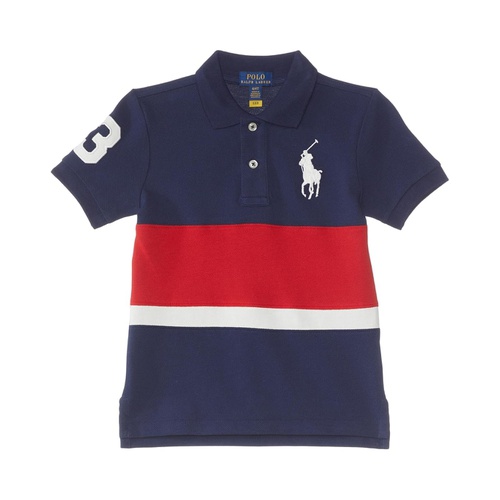 폴로 랄프로렌 Polo Ralph Lauren Kids Big Pony Cotton Mesh Polo Shirt (Toddler/Little Kids)