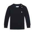 Polo Ralph Lauren Kids Waffle-Knit Cotton Long-Sleeve Tee (Infant)