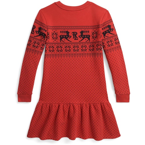 폴로 랄프로렌 Polo Ralph Lauren Kids Fair Isle Fleece Dress (Big Kids)