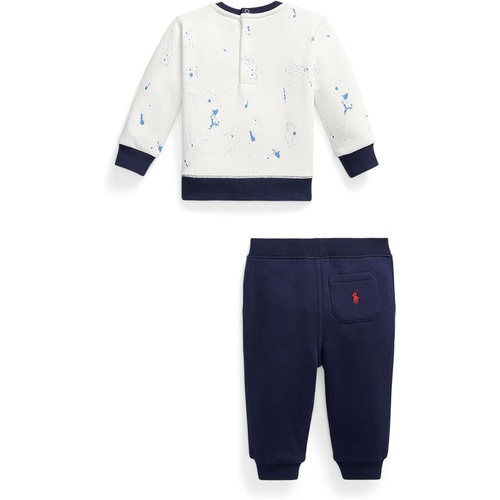 폴로 랄프로렌 Polo Ralph Lauren Kids Polo Bear Fleece Sweatshirt & Pants Set (Infant)