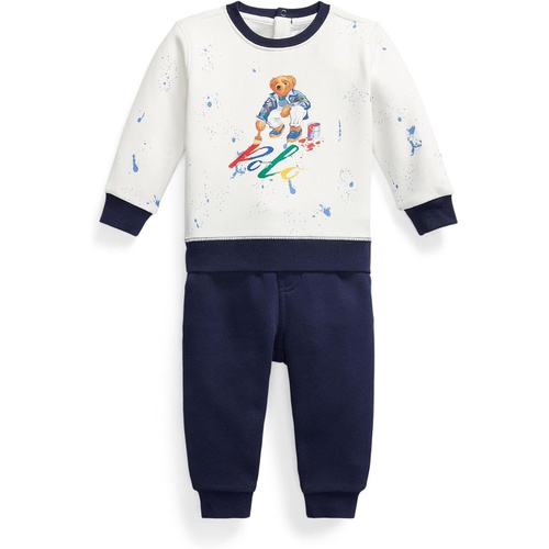 폴로 랄프로렌 Polo Ralph Lauren Kids Polo Bear Fleece Sweatshirt & Pants Set (Infant)