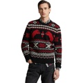 Mens Polo Ralph Lauren Polar Bear Fair Isle Wool Sweater