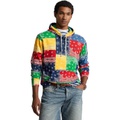 Mens Polo Ralph Lauren Patchwork-Print Spa Terry Hoodie