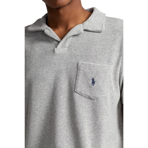 폴로 랄프로렌 Mens Polo Ralph Lauren Cotton-Blend Terry Polo Shirt