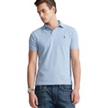 Mens Polo Ralph Lauren Custom Slim Fit Mesh Polo