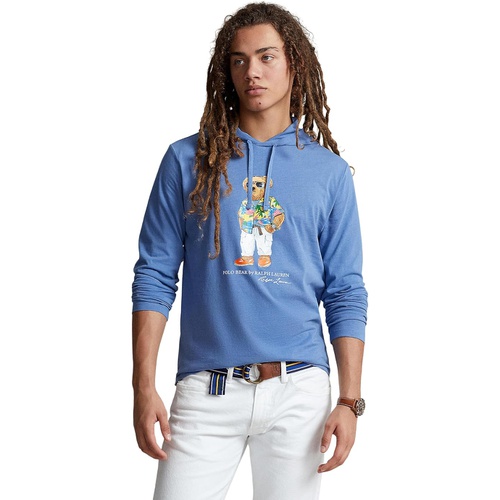 폴로 랄프로렌 Mens Polo Ralph Lauren Polo Bear Jersey Hooded T-Shirt