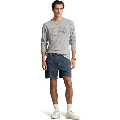 폴로 랄프로렌 Mens Polo Ralph Lauren Classic Fit Logo Jersey Long Sleeve T-Shirt