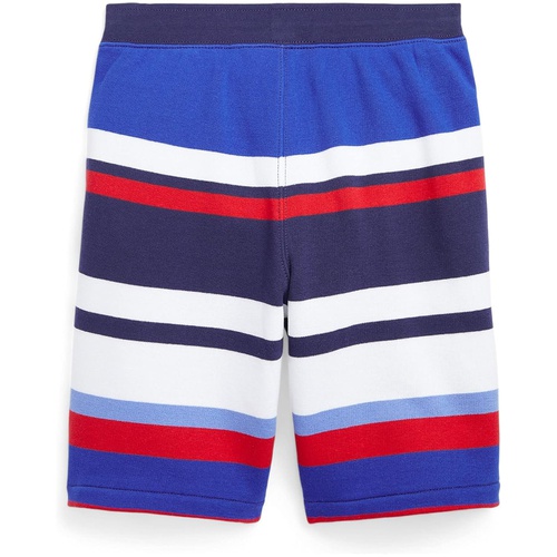 폴로 랄프로렌 Polo Ralph Lauren Kids Striped Fleece Shorts (Big Kids)