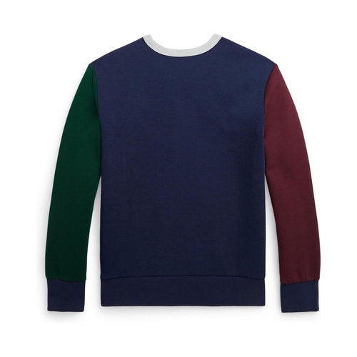 폴로 랄프로렌 Polo Ralph Lauren Kids Color-Blocked Double-Knit Sweatshirt (Big Kids)