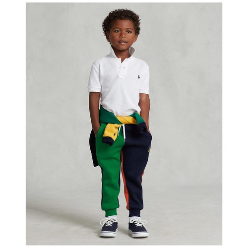 폴로 랄프로렌 Polo Ralph Lauren Kids Color-Blocked Double-Knit Jogger Pants (Toddler)