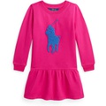 Polo Ralph Lauren Kids French Knot Big Pony Fleece Dress (Toddler/Little Kid)
