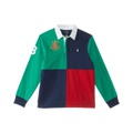 Polo Ralph Lauren Kids Color-Blocked Cotton Jersey Rugby Shirt (Big Kids)