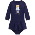 Polo Ralph Lauren Kids Polo Bear Fleece Dress (Infant)