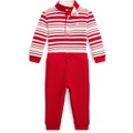 Polo Ralph Lauren Kids Striped Cotton Pullover & Pant Set (Infant)