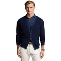 Mens Polo Ralph Lauren Textured Cotton-Linen V-Neck Cardigan