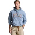 Mens Polo Ralph Lauren The RL Fleece Plaid-Logo Hoodie