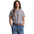 Mens Polo Ralph Lauren Classic Fit Plaid Oxford Shirt