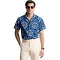 Mens Polo Ralph Lauren Classic Fit Cotton-Linen Camp Shirt