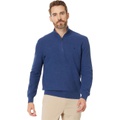 Mens Polo Ralph Lauren Mesh-Knit Cotton Quarter-Zip Sweater