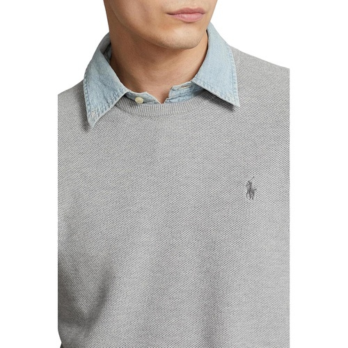 폴로 랄프로렌 Mens Polo Ralph Lauren Textured Cotton Crew Neck Sweater