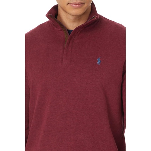 폴로 랄프로렌 Mens Polo Ralph Lauren Luxury Jersey Quarter-Zip Pullover