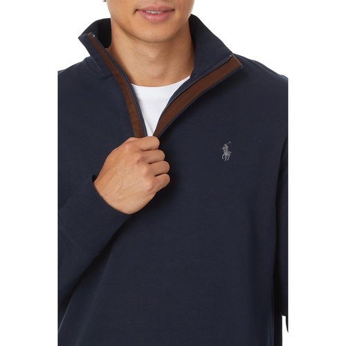 폴로 랄프로렌 Mens Polo Ralph Lauren Luxury Jersey Quarter-Zip Pullover