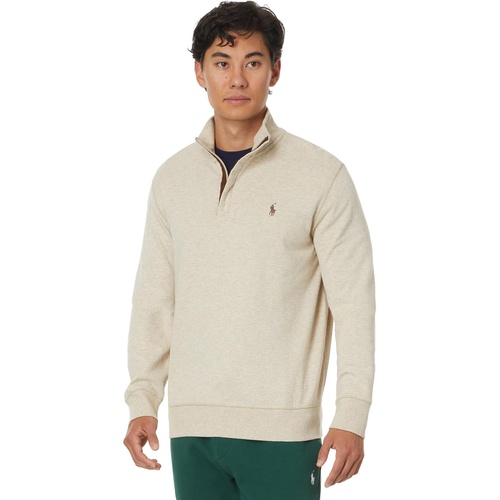 폴로 랄프로렌 Mens Polo Ralph Lauren Luxury Jersey Quarter-Zip Pullover