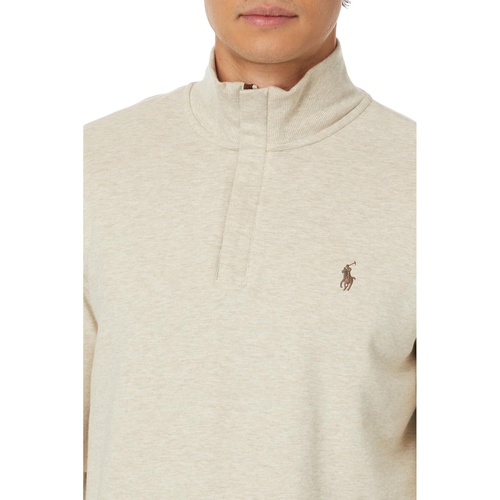 폴로 랄프로렌 Mens Polo Ralph Lauren Luxury Jersey Quarter-Zip Pullover