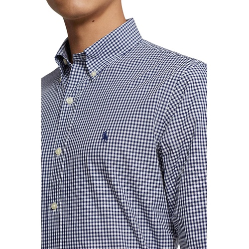 폴로 랄프로렌 Mens Polo Ralph Lauren Classic Fit Gingham Stretch Poplin Shirt