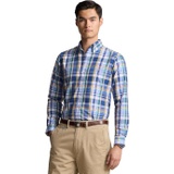 Mens Polo Ralph Lauren Classic Fit Plaid Oxford Shirt