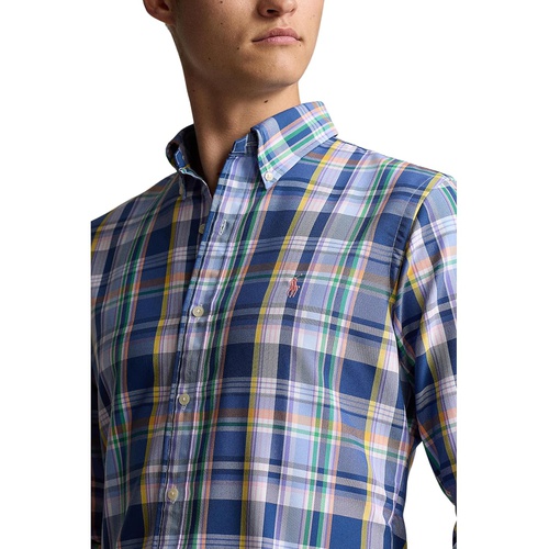 폴로 랄프로렌 Mens Polo Ralph Lauren Classic Fit Plaid Oxford Shirt