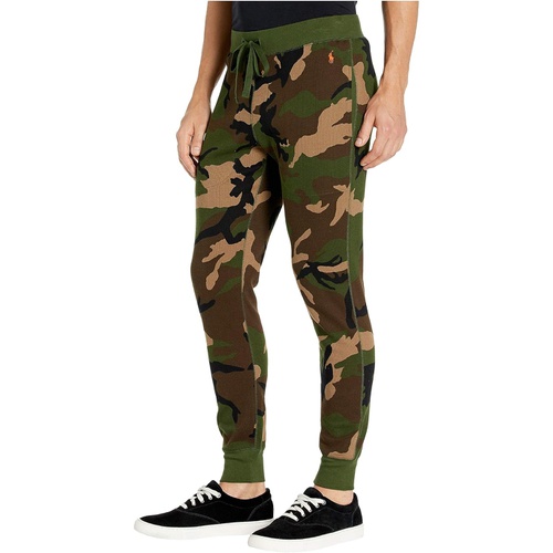 폴로 랄프로렌 Mens Polo Ralph Lauren Lightweight Waffle Printed Jogger Pants