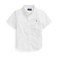 Polo Ralph Lauren Kids Cotton Oxford Short Sleeve Shirt (Little Kids)