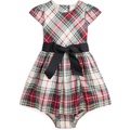 Polo Ralph Lauren Kids Plaid Twill Dress & Bloomer (Infant)