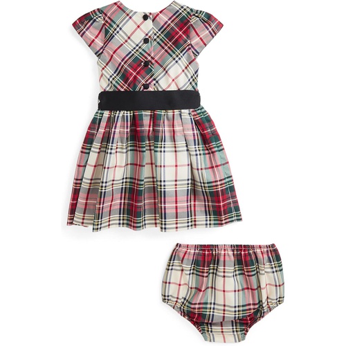 폴로 랄프로렌 Polo Ralph Lauren Kids Plaid Twill Dress & Bloomer (Infant)