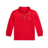 Polo Ralph Lauren Kids Cotton Interlock Quarter-Zip Pullover (Infant)