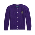 Polo Ralph Lauren Kids Polo Bear Mini-Cable Cotton Cardigan (Toddler/Little Kids)