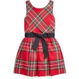 Polo Ralph Lauren Kids Plaid Twill Dress (Toddler/Little Kid)