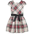 Polo Ralph Lauren Kids Plaid Twill Dress (Toddler/Little Kid)