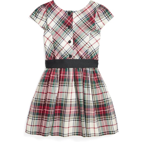 폴로 랄프로렌 Polo Ralph Lauren Kids Plaid Twill Dress (Toddler/Little Kid)