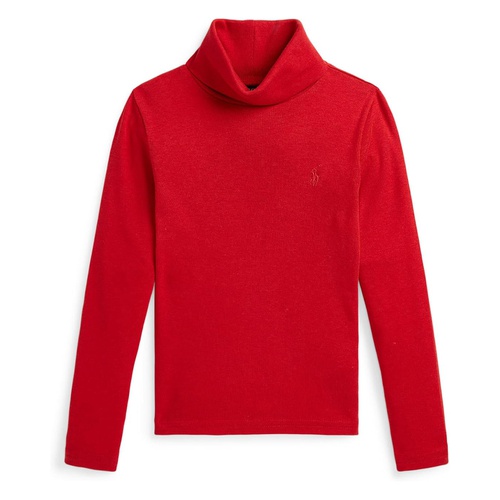 폴로 랄프로렌 Polo Ralph Lauren Kids Ribbed Cotton-Modal Turtleneck (Toddler/Little Kid)