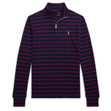 Polo Ralph Lauren Kids Striped Cotton Quarter-Zip Pullover (Big Kid)