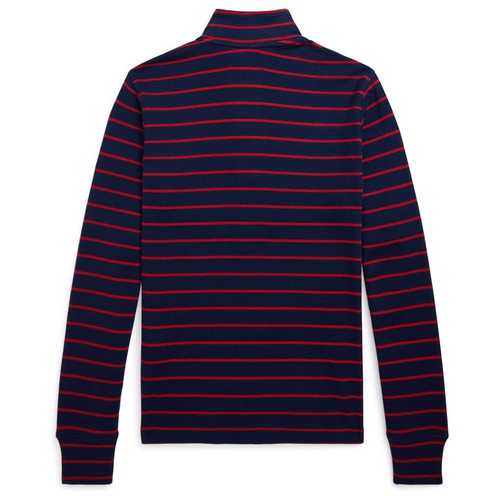 폴로 랄프로렌 Polo Ralph Lauren Kids Striped Cotton Quarter-Zip Pullover (Big Kid)