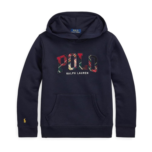 폴로 랄프로렌 Polo Ralph Lauren Kids Plaid-Logo Fleece Hoodie (Big Kid)