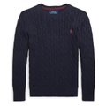 Polo Ralph Lauren Kids Cable-Knit Cotton Sweater (Big Kids)