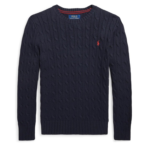 폴로 랄프로렌 Polo Ralph Lauren Kids Cable-Knit Cotton Sweater (Big Kids)